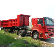 HOWO Tractor Truck 371HP with Tubeless Tyres